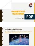 Fundamentos de Teledetección