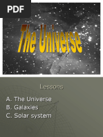 Lesson 1 The Formation of The Universe