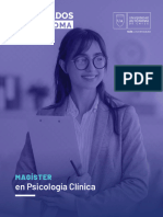 Magister en Psicologia Clinica