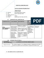 Sesión de Aprendizaje 08