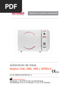 Manual de Uso, Operación y Mtto 3850EA, Español