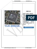 Vlsi Design Unit 3 2019