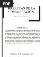 Barreras de La Comunicación