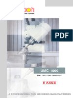 Eumach - Umc - 5 Axis VMC Umc-1000