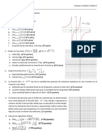 Soluciones Examen I Análisis 1º Bach C-1