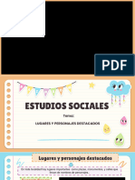 Estudios Sociales Lugares y Personajes Turisticos