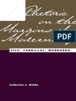 Rhetoric On The Margins of Modernity-Vico, Condillac, Monboddo (Catherine L Hobbs)