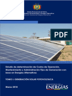 Estudio Costos Fijos OMA-Generacion SOLAR FV