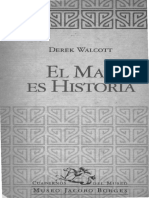 El Mar Es Historia. Derek Walcott