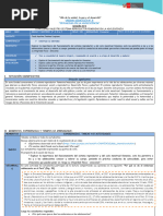 SESION DE APRENDIZAJE #4 - DPCC 4° A, B y C - TERCER BIMESTRE