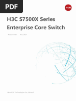 H3C S7500X Switch Series Datasheet