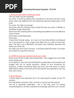 Tips For Answering Structured Questions - A-Level Biology P2 & P4 9700