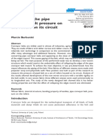 Analysis of The Pipe Conveyor Belt Pressure On The Rollers On Its Circuit