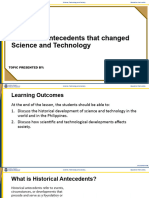 WK 3B-4A Historical Antecedents