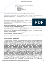 Mediador - Extrato Convenção Coletiva 2022 2023 - Sindicato Motoristas