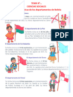 Las Fechas Civicas de Los Departamentos de Bolivia