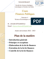 Finances Publiques S4 Prof. Ettassouli 