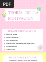 Teoría de La Motivación