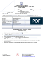 CSEC Form-2024