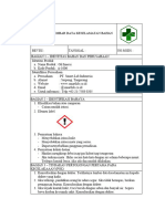 MSDS - Oil Imersi