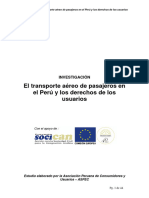 Derechos Pasajeros Transporte Aéreo