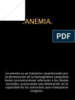 Presentación Anemia