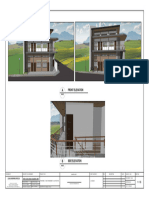 Front Elevation: Cilha Engineering Services Engr. Carl Joshua Villanueva, RMP