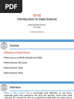 01 - Introduction To Data Science