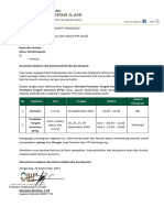 Revisi Surat Edaran Kegiatan PTS Level Viii 2023