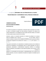 Carta Compromiso