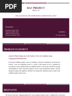 Rac Project: CFD Analysis of Air Conditioning in Room Using Ansys