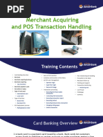 Merchant Acquiring (POS) Training Manual