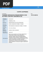 Fallo CORTE SUPREMA DE CHILE CS 15110-2018 PDF