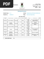 Attempted Courses: KSZ Engineering and Islamic Architecture 42805417 Electrical Engineering