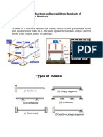 Analysis For External Reactions and Internal Stress Resultants of Statically Determinate Structures