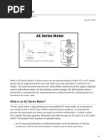 AC Series Motor