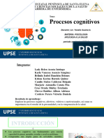 A.C#3 G#1 Procesos Cognitivos Sensación, Percepción, Memoria, Pensamiento, Imaginación