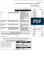 Technological Institute of The Philippines (Pre-Enrollment Form (1St Sem 2023-2024) )