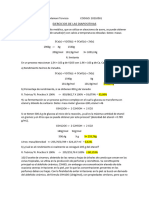 Ejercicios de Estequiometria de Soluciones