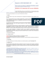 Método de Ensayo. Medición de La Temperatura Del Concreto Hidráulico Recién Mezclado