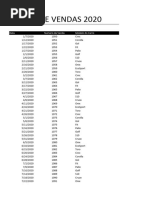 Teste Excel Entrevista