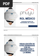 Módulo 2 - Funcionalidades Rol Profesional de La Salud