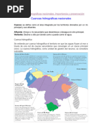 Cuencas Hidrográficas Nacionales. Importancia y Preservación