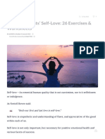 Increase Self-Love - 26 Worksheets For Your CLIENTS