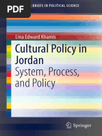 Lina Edward Khamis - Cultural Policy in Jordan-Springer International Publishing (2018)