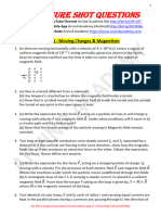 Questions Chap 4 Moving Charges & Magnetism - 77547 - 2023 - 02 - 06 - 22 - 57