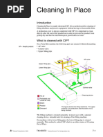 Cleaning in Place: Technical Training Centre 1/9902 Training Document. For Training Purpose Only