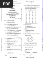 Cs It 3 Sem 224 Discrete Structure Dec 2016