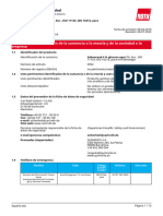 Hoja de Seguridad Agar Glucosa 4% #494