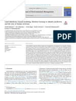 Land Subsidence Hazard Modeling Machine Learning To Identify Predictors